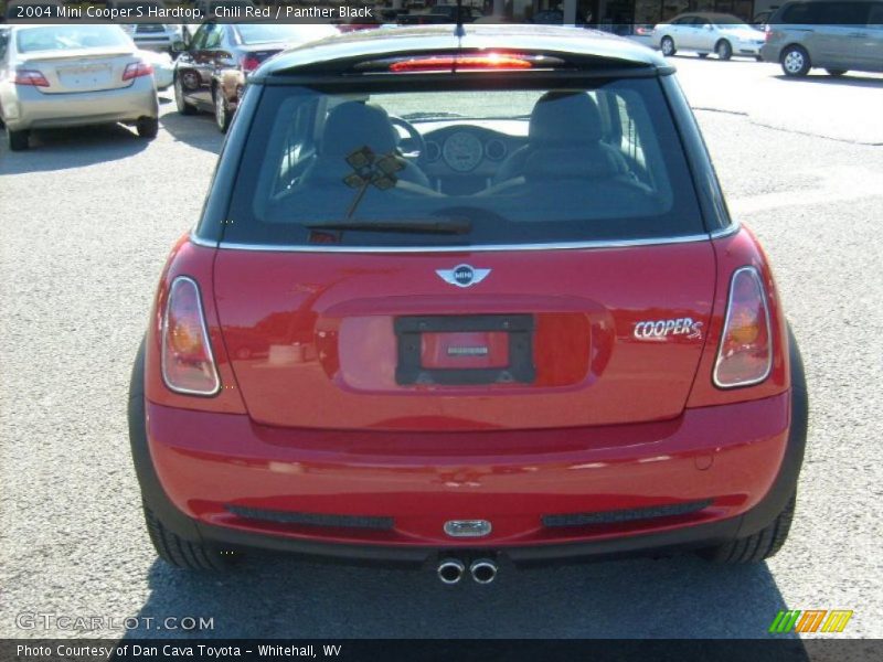 Chili Red / Panther Black 2004 Mini Cooper S Hardtop