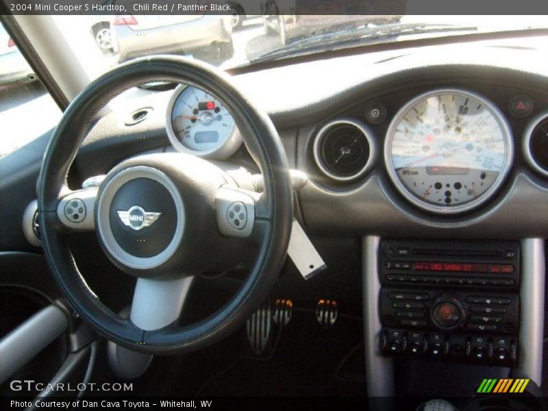 Chili Red / Panther Black 2004 Mini Cooper S Hardtop
