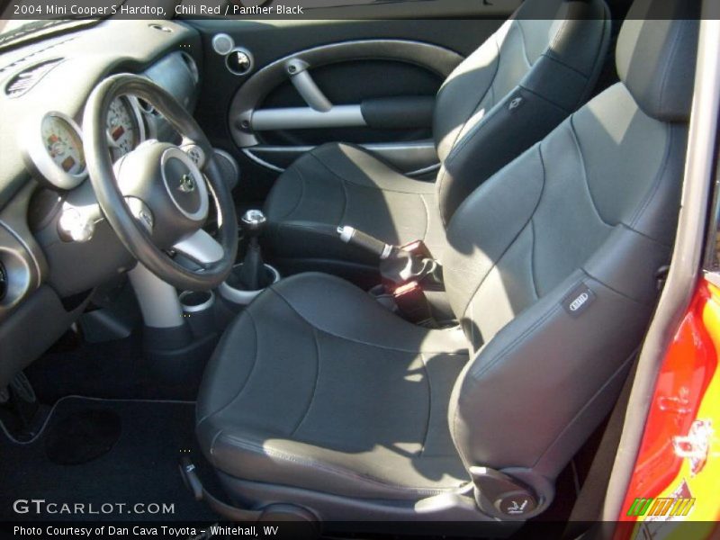 Chili Red / Panther Black 2004 Mini Cooper S Hardtop