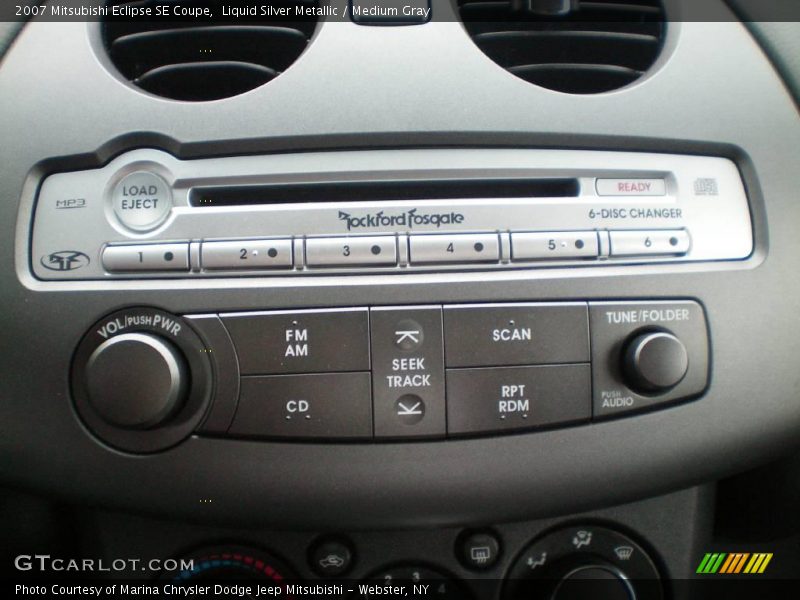 Liquid Silver Metallic / Medium Gray 2007 Mitsubishi Eclipse SE Coupe
