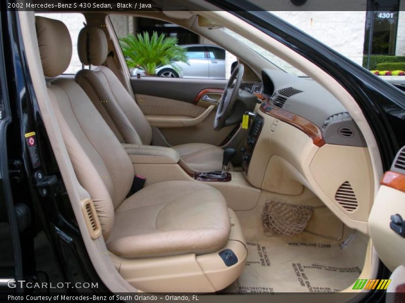 Black / Java 2002 Mercedes-Benz S 430 Sedan