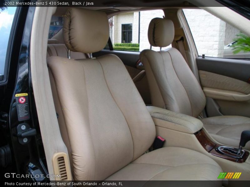 Black / Java 2002 Mercedes-Benz S 430 Sedan