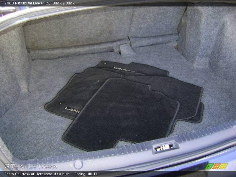 Black / Black 2008 Mitsubishi Lancer ES