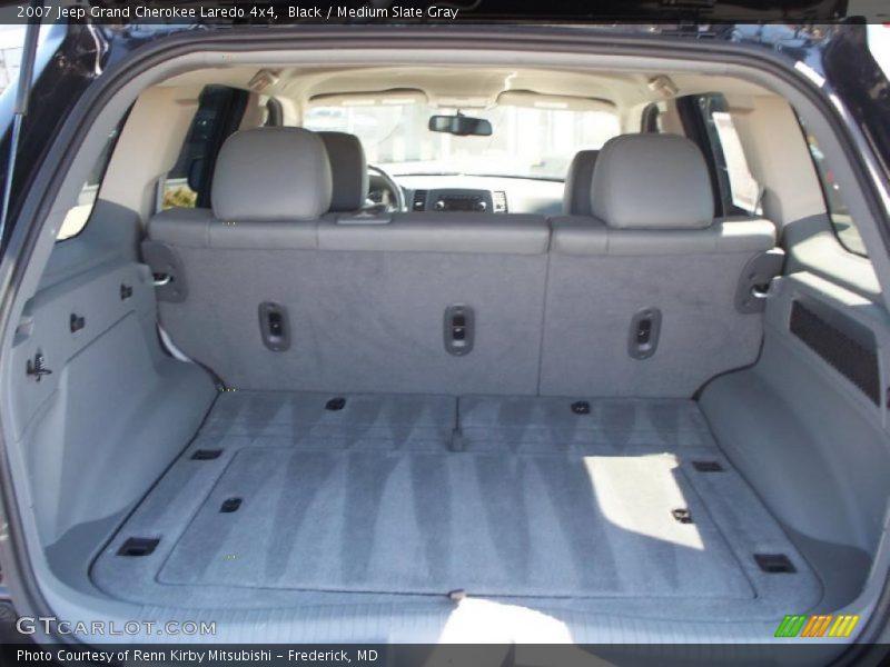 Black / Medium Slate Gray 2007 Jeep Grand Cherokee Laredo 4x4