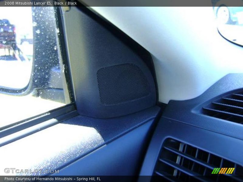 Black / Black 2008 Mitsubishi Lancer ES
