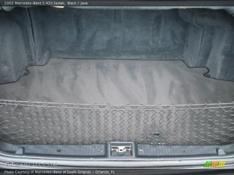 Black / Java 2002 Mercedes-Benz S 430 Sedan