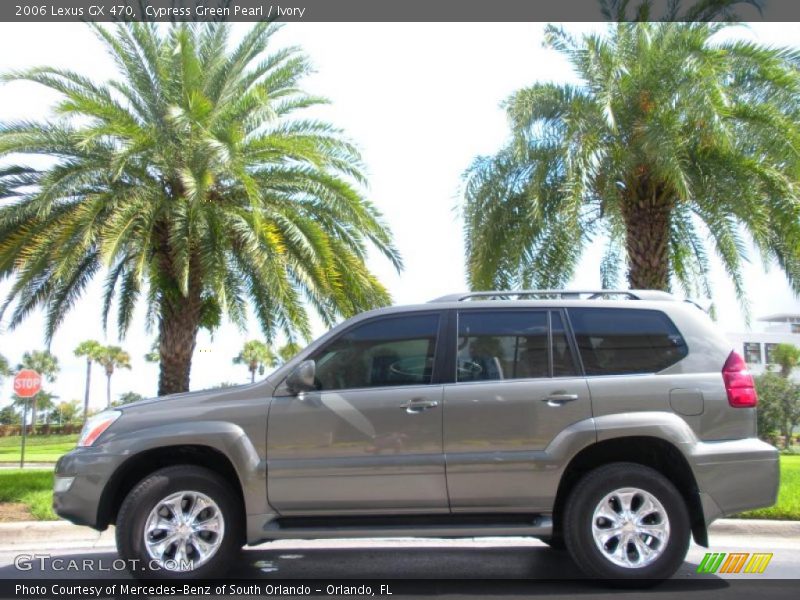 Cypress Green Pearl / Ivory 2006 Lexus GX 470