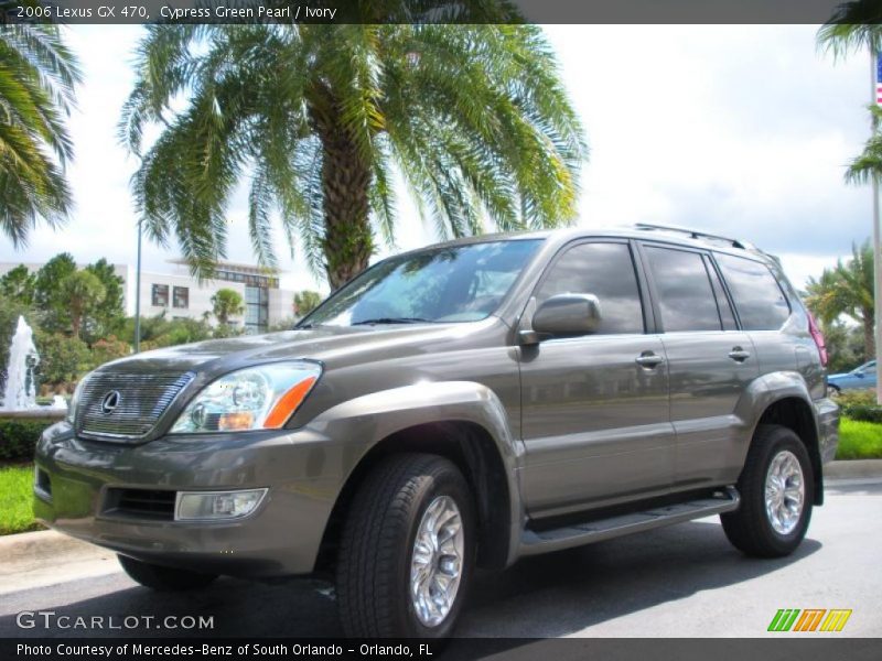 Cypress Green Pearl / Ivory 2006 Lexus GX 470