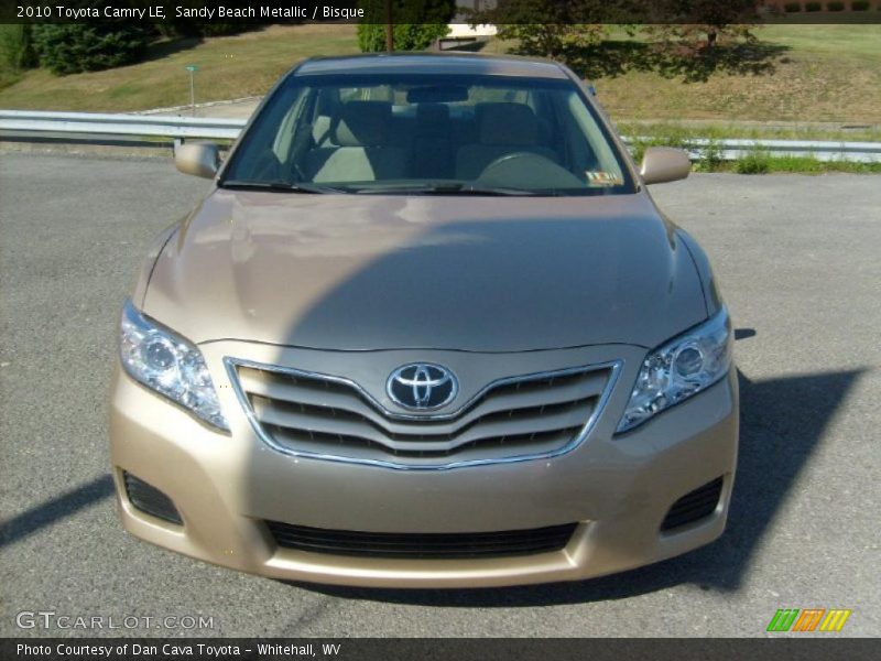 Sandy Beach Metallic / Bisque 2010 Toyota Camry LE