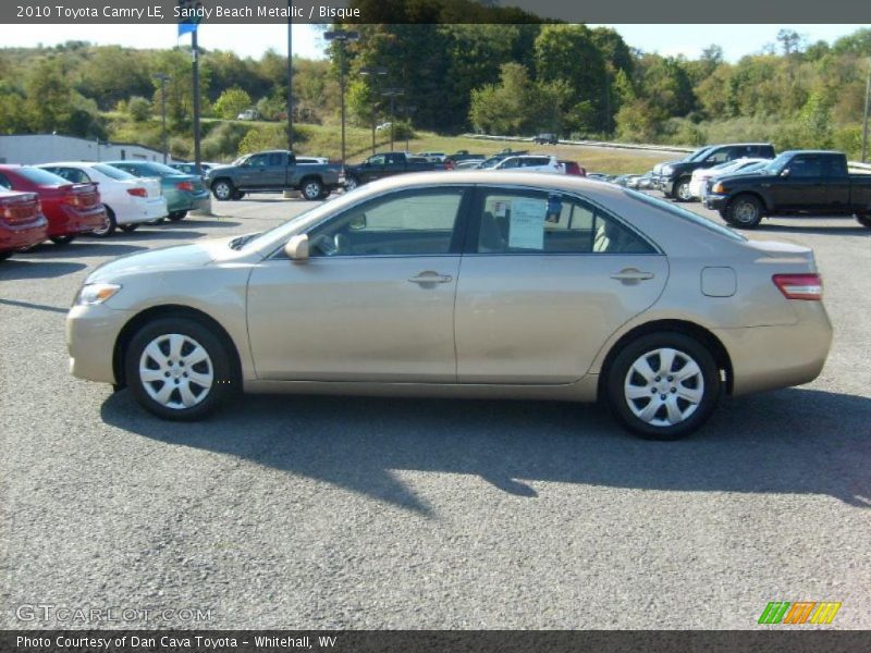 Sandy Beach Metallic / Bisque 2010 Toyota Camry LE