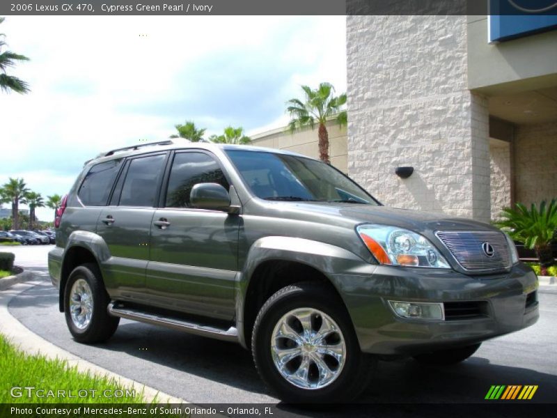 Cypress Green Pearl / Ivory 2006 Lexus GX 470