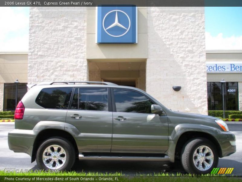 Cypress Green Pearl / Ivory 2006 Lexus GX 470