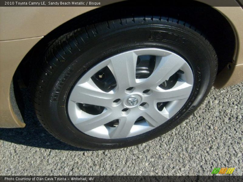 Sandy Beach Metallic / Bisque 2010 Toyota Camry LE