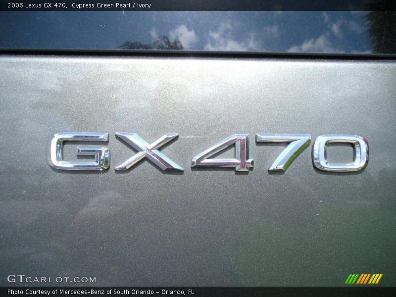 Cypress Green Pearl / Ivory 2006 Lexus GX 470