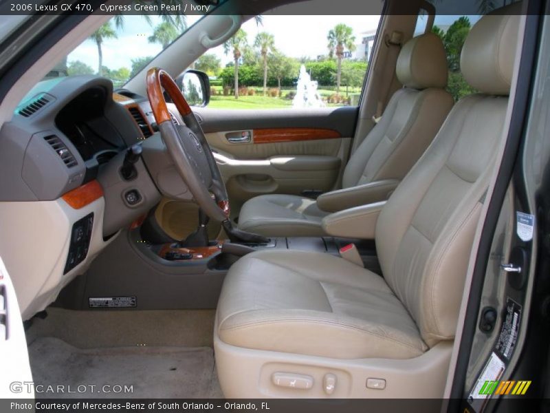 Cypress Green Pearl / Ivory 2006 Lexus GX 470