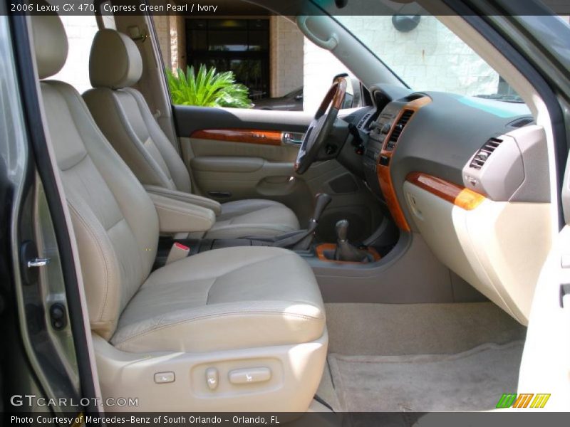 Cypress Green Pearl / Ivory 2006 Lexus GX 470