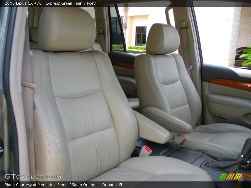 Cypress Green Pearl / Ivory 2006 Lexus GX 470