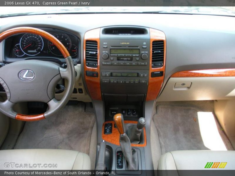 Cypress Green Pearl / Ivory 2006 Lexus GX 470