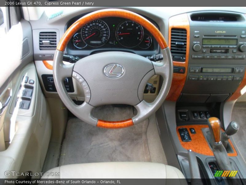 Cypress Green Pearl / Ivory 2006 Lexus GX 470