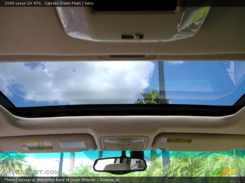 Cypress Green Pearl / Ivory 2006 Lexus GX 470