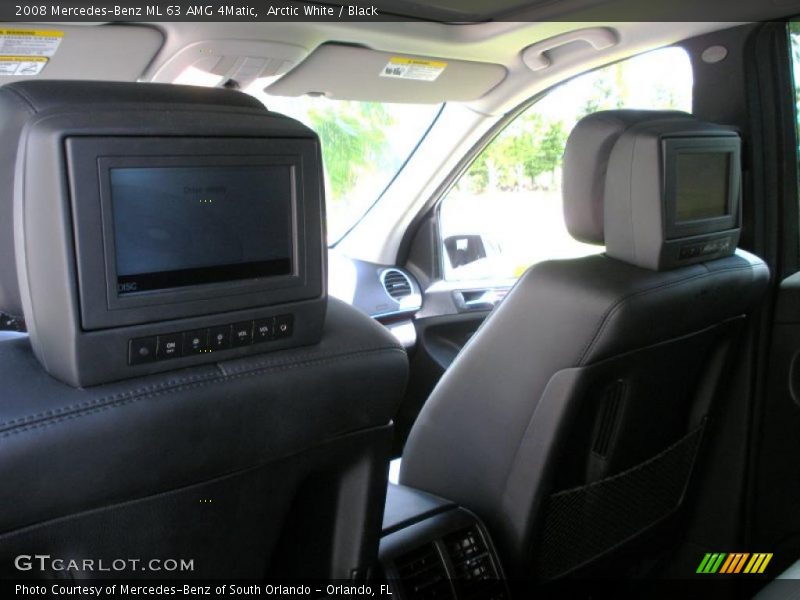 Arctic White / Black 2008 Mercedes-Benz ML 63 AMG 4Matic