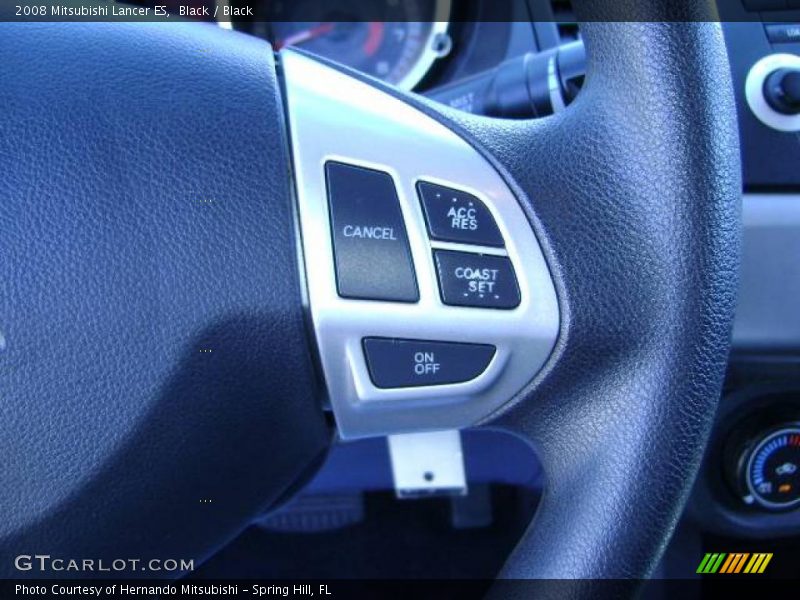 Black / Black 2008 Mitsubishi Lancer ES