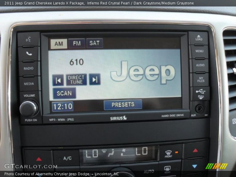 Inferno Red Crystal Pearl / Dark Graystone/Medium Graystone 2011 Jeep Grand Cherokee Laredo X Package