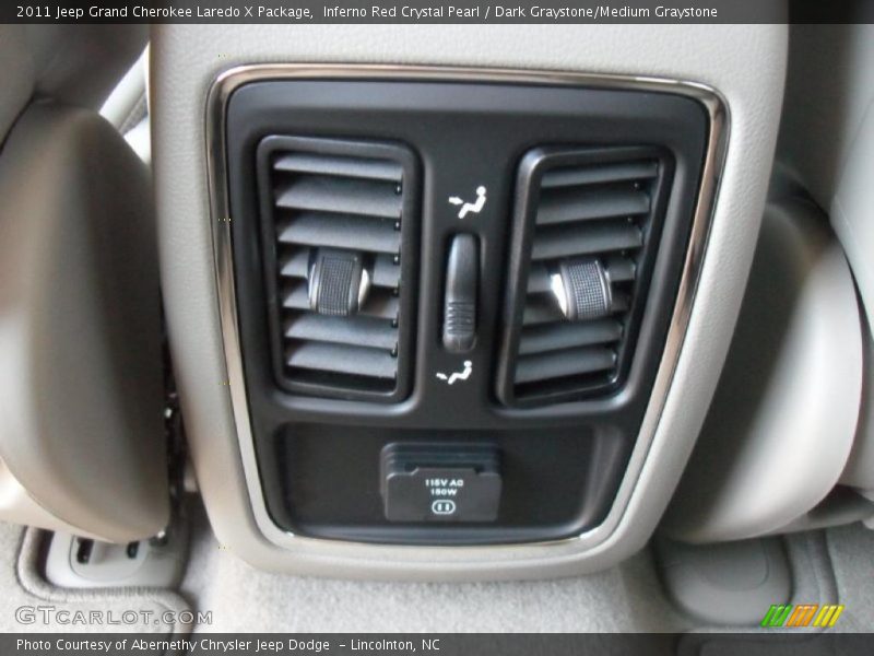 Inferno Red Crystal Pearl / Dark Graystone/Medium Graystone 2011 Jeep Grand Cherokee Laredo X Package
