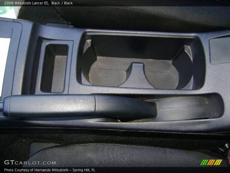 Black / Black 2008 Mitsubishi Lancer ES