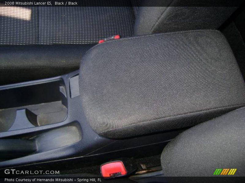 Black / Black 2008 Mitsubishi Lancer ES