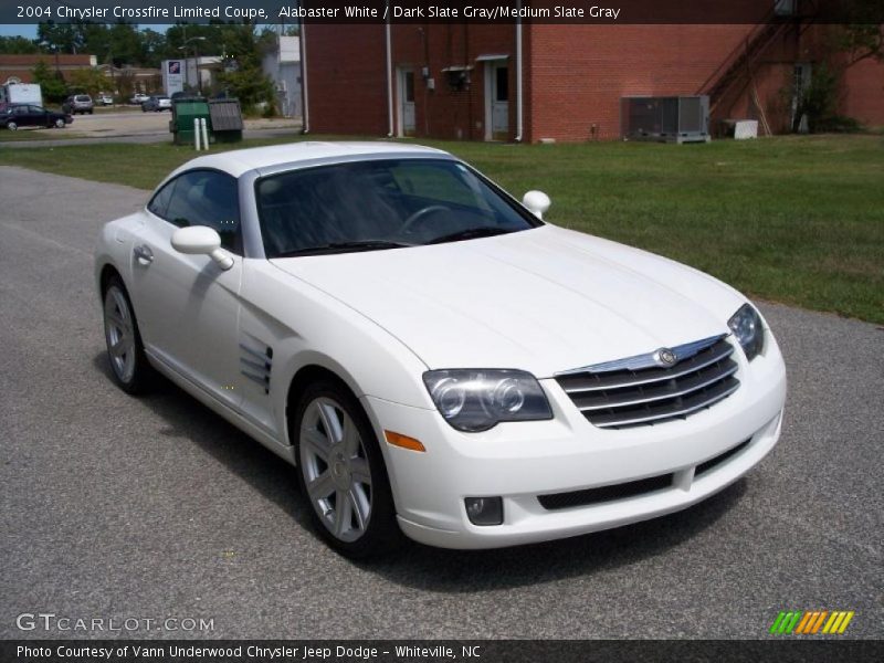 Alabaster White / Dark Slate Gray/Medium Slate Gray 2004 Chrysler Crossfire Limited Coupe