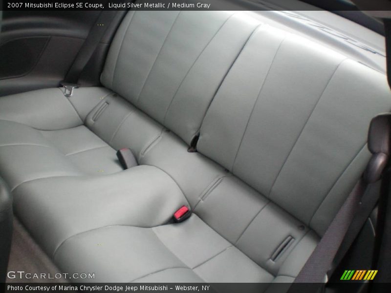 Liquid Silver Metallic / Medium Gray 2007 Mitsubishi Eclipse SE Coupe