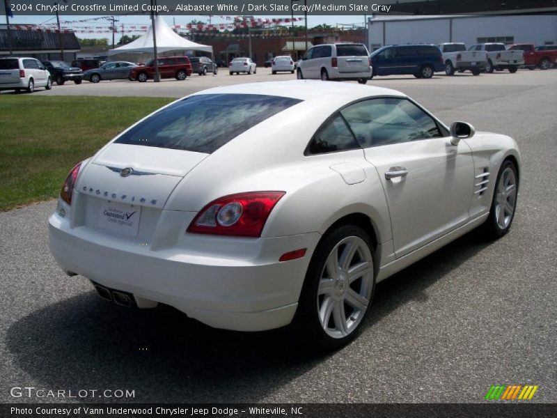 Alabaster White / Dark Slate Gray/Medium Slate Gray 2004 Chrysler Crossfire Limited Coupe