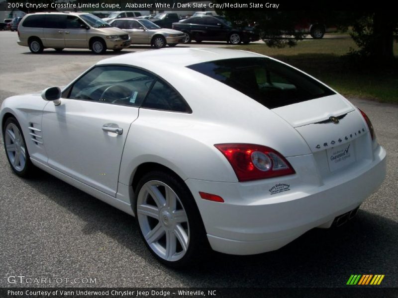 Alabaster White / Dark Slate Gray/Medium Slate Gray 2004 Chrysler Crossfire Limited Coupe