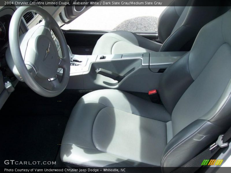 Alabaster White / Dark Slate Gray/Medium Slate Gray 2004 Chrysler Crossfire Limited Coupe