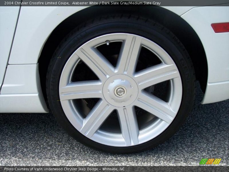 Alabaster White / Dark Slate Gray/Medium Slate Gray 2004 Chrysler Crossfire Limited Coupe