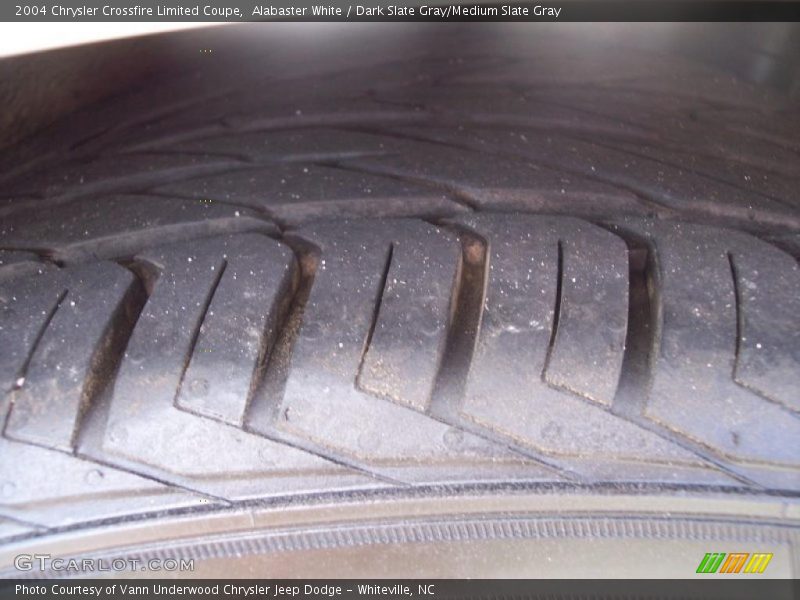 Alabaster White / Dark Slate Gray/Medium Slate Gray 2004 Chrysler Crossfire Limited Coupe