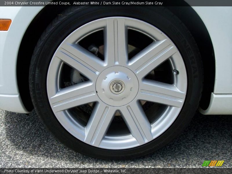 Alabaster White / Dark Slate Gray/Medium Slate Gray 2004 Chrysler Crossfire Limited Coupe