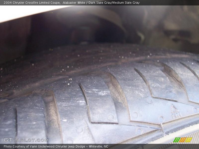Alabaster White / Dark Slate Gray/Medium Slate Gray 2004 Chrysler Crossfire Limited Coupe