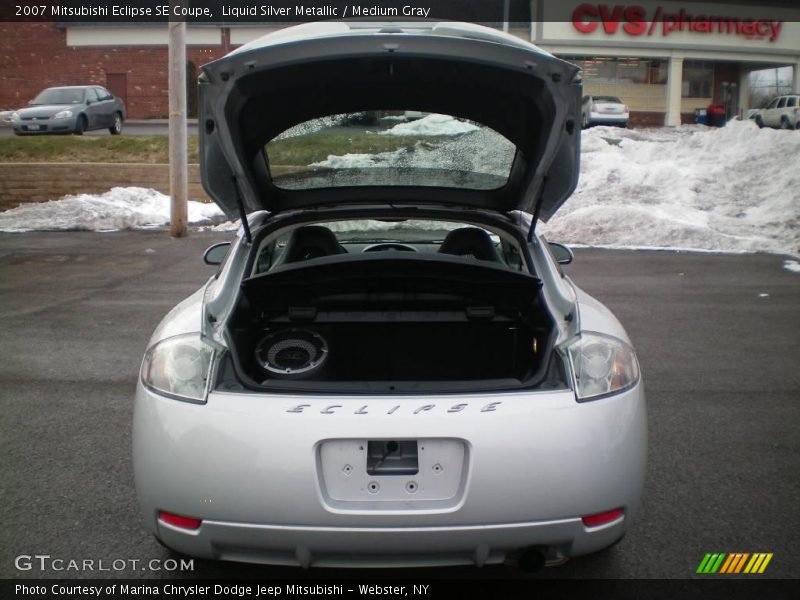 Liquid Silver Metallic / Medium Gray 2007 Mitsubishi Eclipse SE Coupe