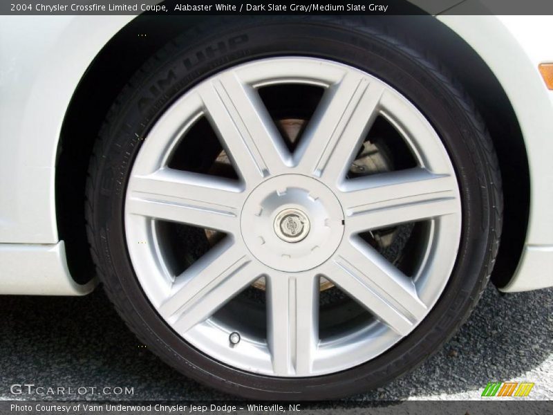 Alabaster White / Dark Slate Gray/Medium Slate Gray 2004 Chrysler Crossfire Limited Coupe