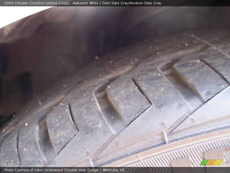 Alabaster White / Dark Slate Gray/Medium Slate Gray 2004 Chrysler Crossfire Limited Coupe