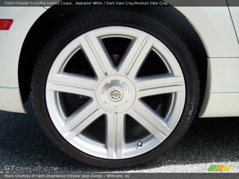 Alabaster White / Dark Slate Gray/Medium Slate Gray 2004 Chrysler Crossfire Limited Coupe