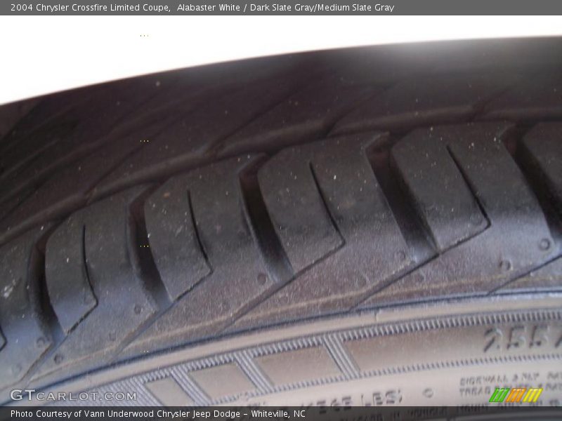 Alabaster White / Dark Slate Gray/Medium Slate Gray 2004 Chrysler Crossfire Limited Coupe