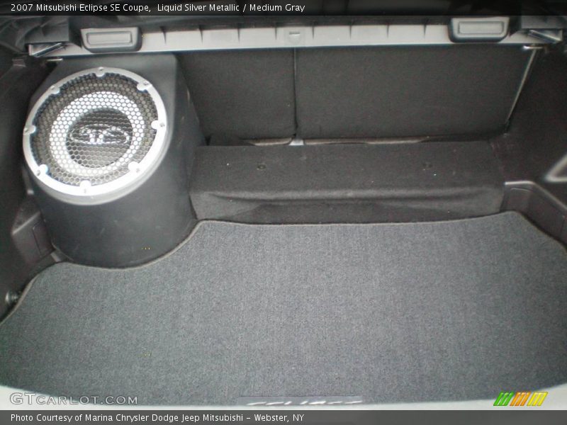 Liquid Silver Metallic / Medium Gray 2007 Mitsubishi Eclipse SE Coupe