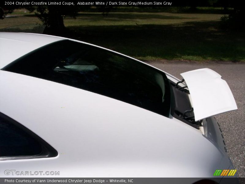 Alabaster White / Dark Slate Gray/Medium Slate Gray 2004 Chrysler Crossfire Limited Coupe