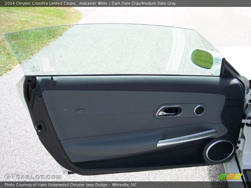 Alabaster White / Dark Slate Gray/Medium Slate Gray 2004 Chrysler Crossfire Limited Coupe