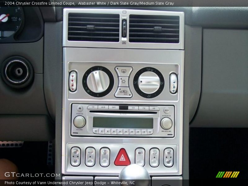Alabaster White / Dark Slate Gray/Medium Slate Gray 2004 Chrysler Crossfire Limited Coupe