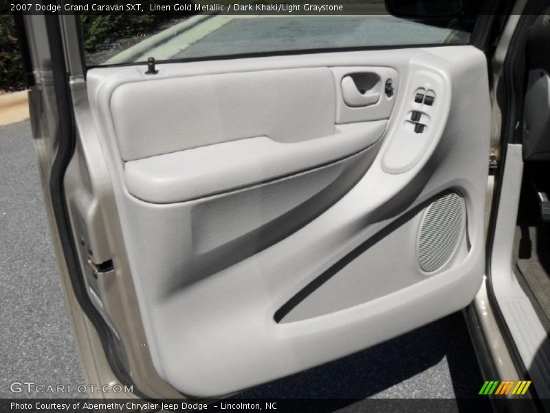 Linen Gold Metallic / Dark Khaki/Light Graystone 2007 Dodge Grand Caravan SXT