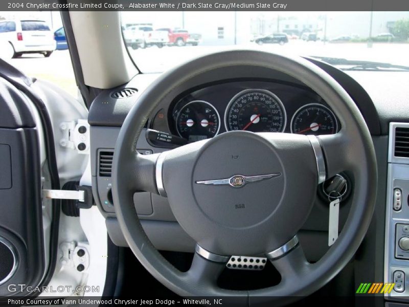 Alabaster White / Dark Slate Gray/Medium Slate Gray 2004 Chrysler Crossfire Limited Coupe